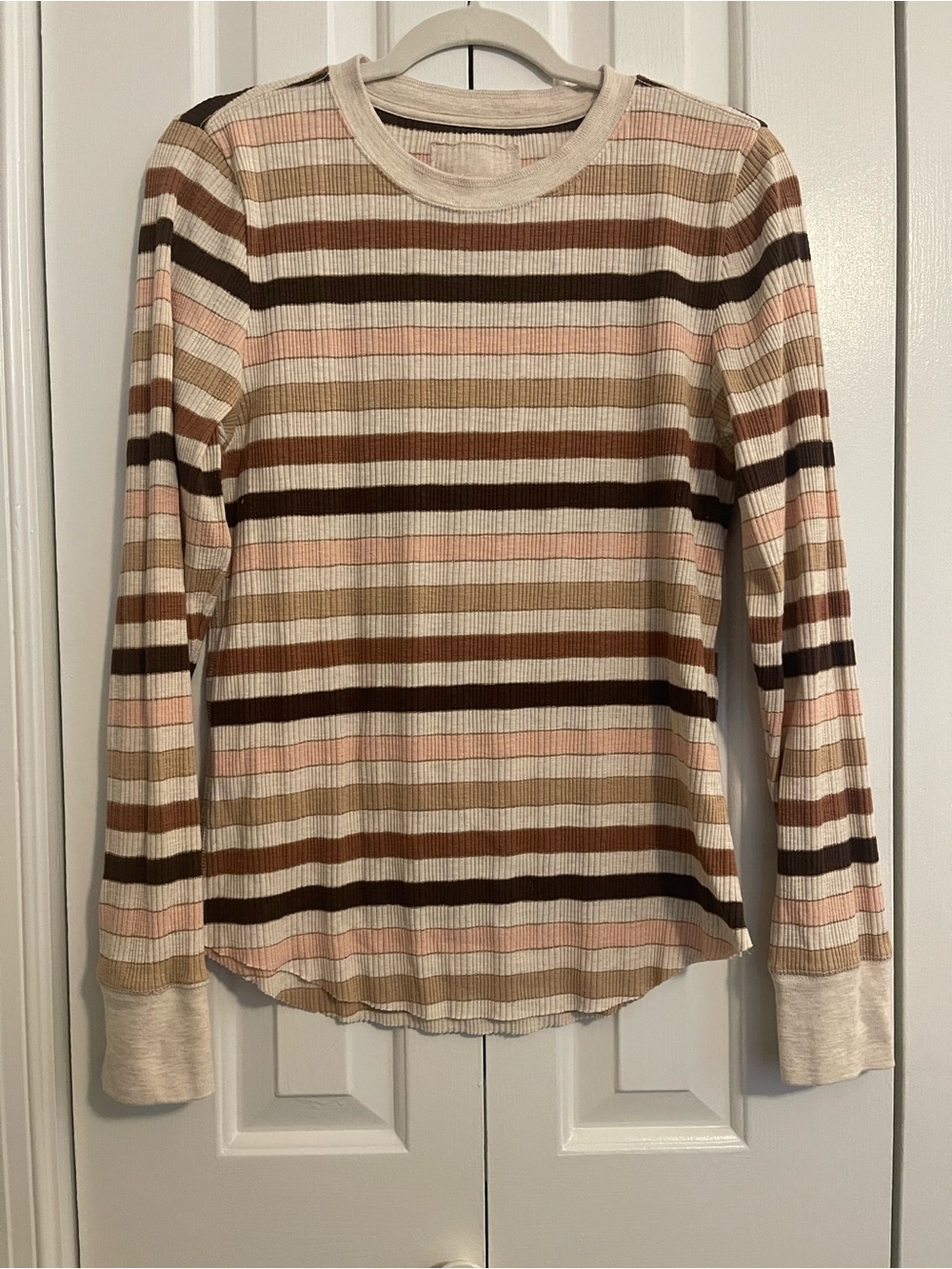 aerie Ribbed Striped Tee